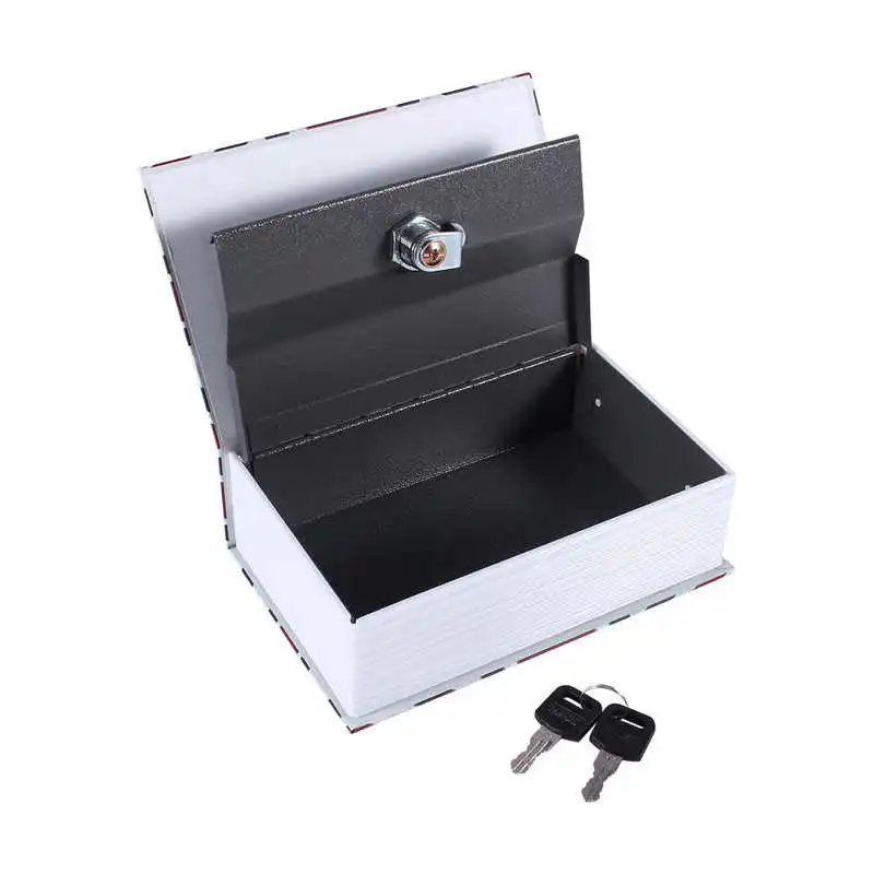 Secret Hidden Safe Security Box of Dictionary Book Shape Key Box For Money Cash Jewelry Safe Deposit Box Mini Lock Box for home - Image 4