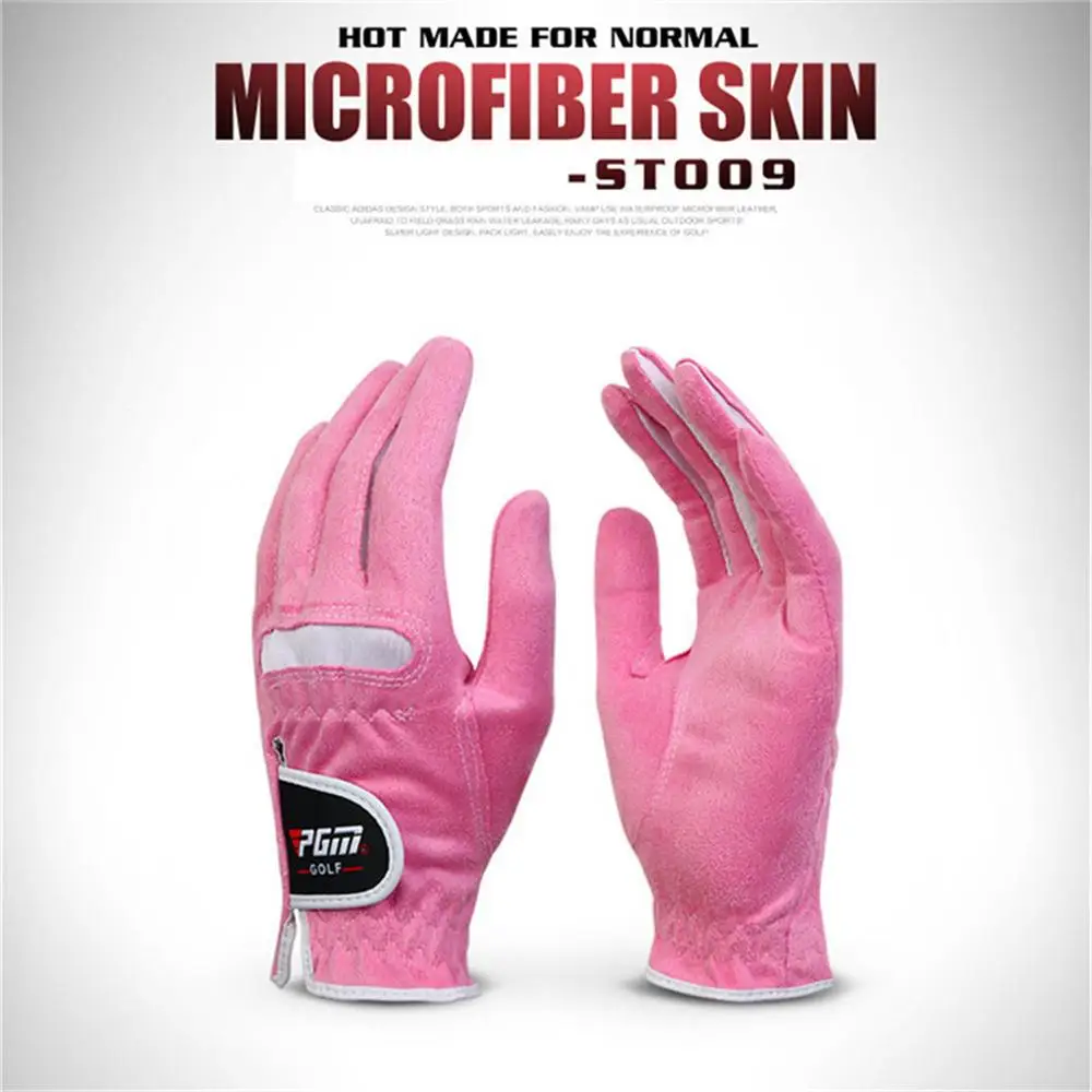 1 Pair Women's Soft Golf Gloves Ladies Left and Right Breathable Golf Mitten Comfortable Non-Slip Durability Sports Gloves - Image 10