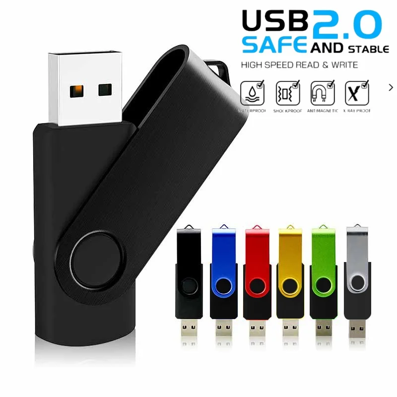 USB Flash Drives Pen Drive 512MB 1GB 2GB 4GB 8GB 16GB Pendrive Memory Stick 32GB 64GB 128GB USB Stick Free Custom Company Logo - Image 2