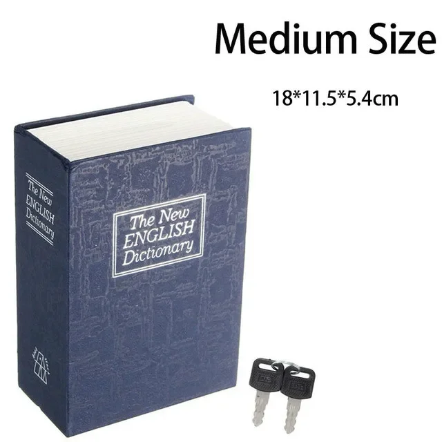 Home Storage Safe Box Dictionary Book Bank Money Cash Jewellery Hidden Secret Security Locker With 2 Keys Lock Drop Shipping - Image 13