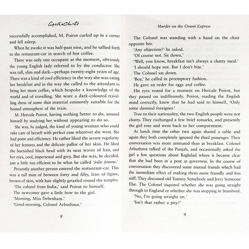 Murder on the Orient Express, Bestselling books in English, Suspense detective novels 9780007119318 - Image 2