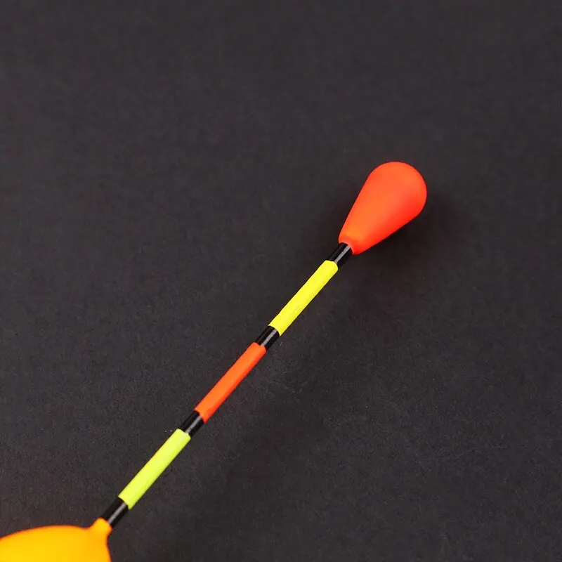 Fishing Floats Set Buoy Bobber Fishing Light Stick Floats Fluctuate Mix Size Color 10PCS - Image 6