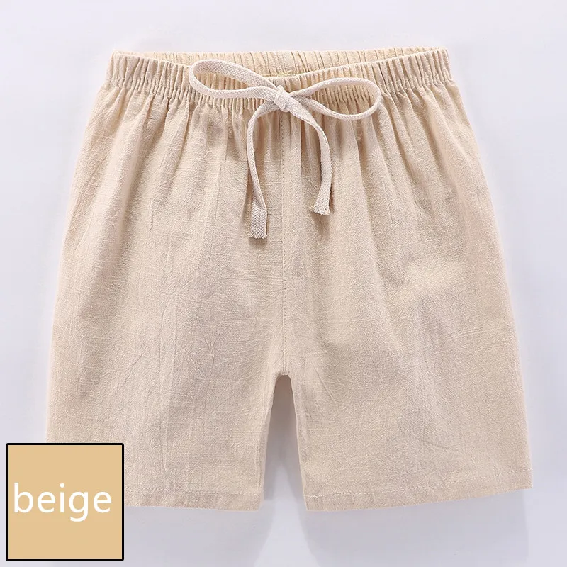 Boys Shorts 2-10 Yrs Candy Color - Beach Loose Shorts Casual Pants Comfortable Cotton & Linen - Image 14