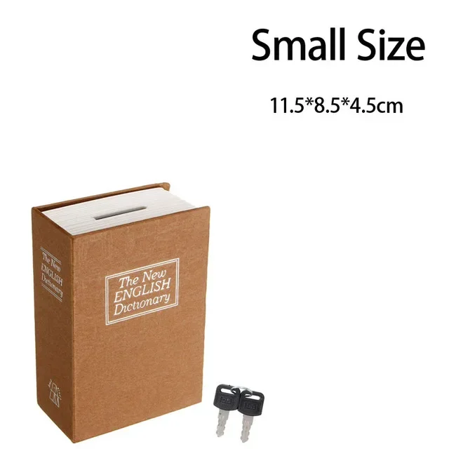 Home Storage Safe Box Dictionary Book Bank Money Cash Jewellery Hidden Secret Security Locker With 2 Keys Lock Drop Shipping - Image 10