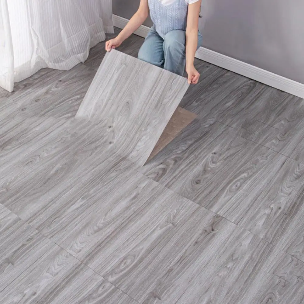 30CMX30CM Wear-resistant Self-adhesive Wood Grain Floor Sticker Thickened Waterproof SXP Self Adhesive Floor Sticker Non-Slip - Image 3