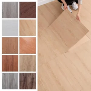30CMX30CM Wear-resistant Self-adhesive Wood Grain Floor Sticker Thickened Waterproof SXP Self Adhesive Floor Sticker Non-Slip