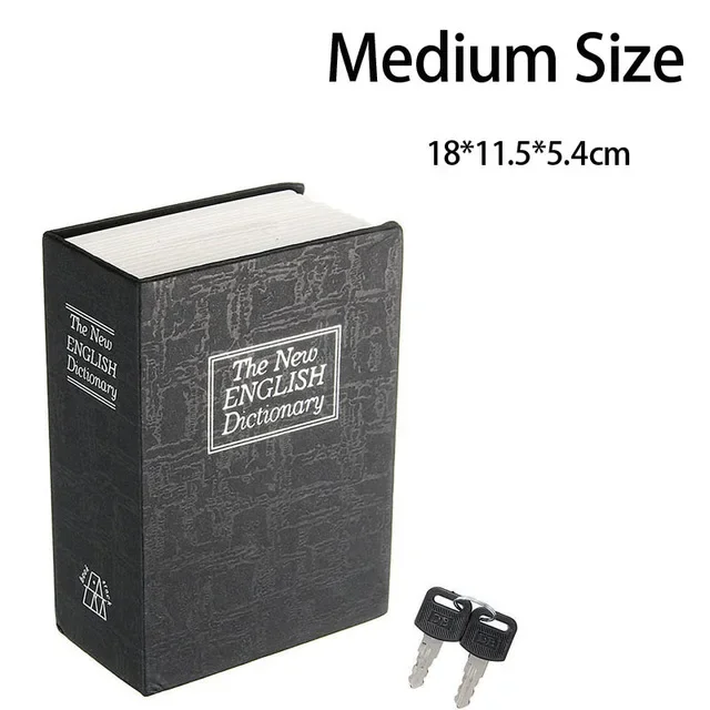 Home Storage Safe Box Dictionary Book Bank Money Cash Jewellery Hidden Secret Security Locker With 2 Keys Lock Drop Shipping - Image 11