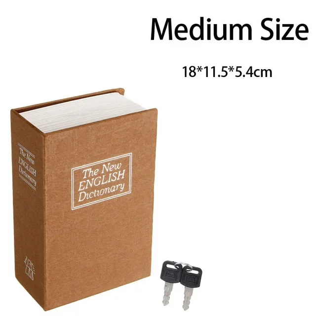 Home Storage Safe Box Dictionary Book Bank Money Cash Jewellery Hidden Secret Security Locker With 2 Keys Lock Drop Shipping - Image 7
