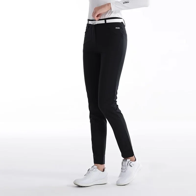 PGM Women Golf Pant Summer Spring Elastic Tennis Pants Ladies Quick-Dry Trouser Breathable Slim Pants Play Golf Ball Sweatpant - Image 8