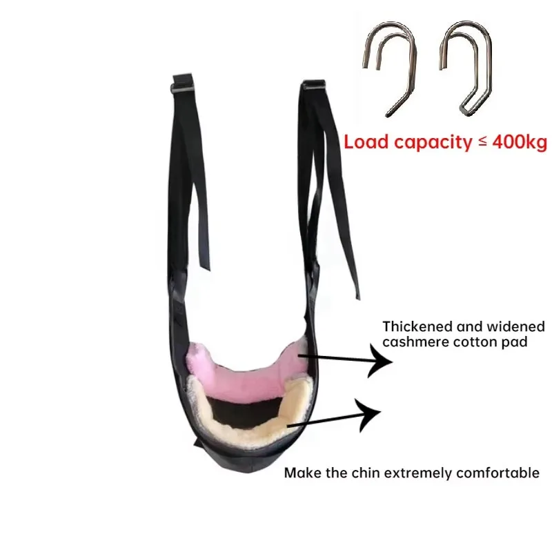 Cervical Traction Belt Neck Exercise Stretcher Horizontal Bar Hook Type Household Sling Neck Massager Treatment Rehabilitation - Image 15