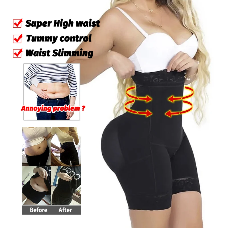 High Waist Body Shaper Panties Seamless Butt Lifter Compression Fajas Reducing Girdles Slimming Corset Shapewear Women Underwear - Image 4