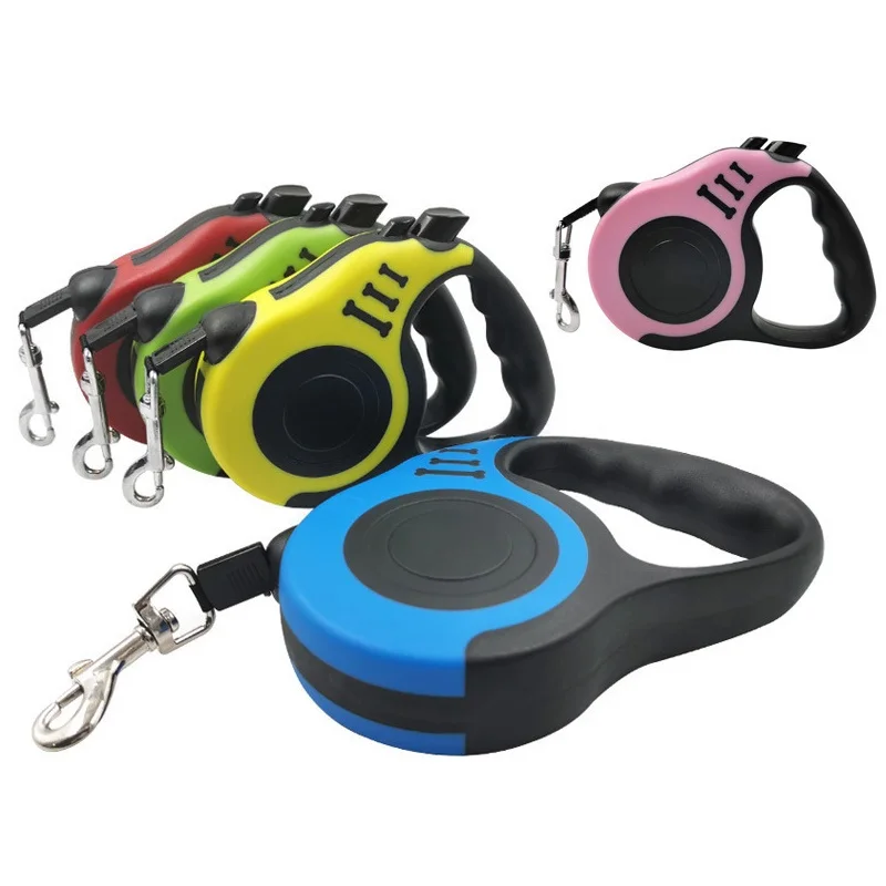 Retractable Dog Leash 3 Meters 5 Meters Pet Leash Traction Rope Belt Automatic Flexible Leash For Small Medium Large Dog Product - Image 2