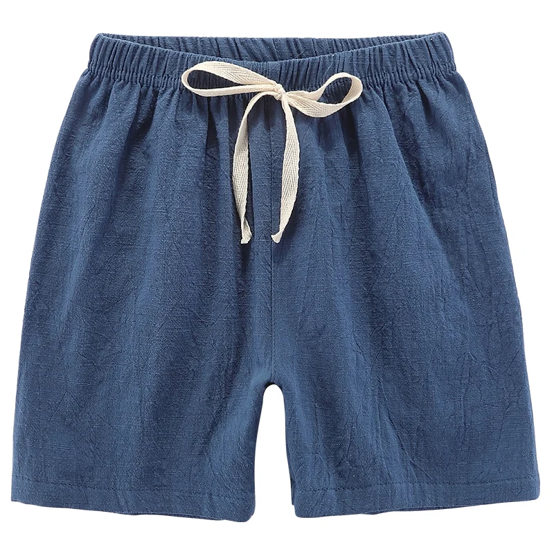 Boys Shorts 2-10 Yrs Candy Color - Beach Loose Shorts Casual Pants Comfortable Cotton & Linen - Image 2