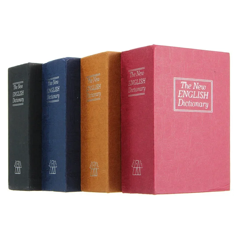 Home Storage Safe Box Dictionary Book Bank Money Cash Jewellery Hidden Secret Security Locker With 2 Keys Lock Drop Shipping - Image 2