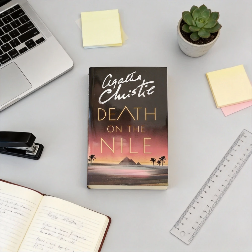 Death on The Nile By Agatha Christie - Classic Mystery Detective Novel for Book Lovers & English Learners - Image 4
