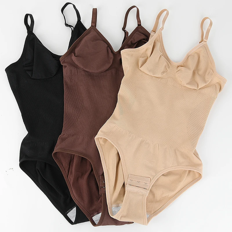 Low Back Bodysuits Shapewear for Women Open Crotch Body Shaper Seamless Tummy Control Push Up Corset Tank Top Backless Underwear - Image 6