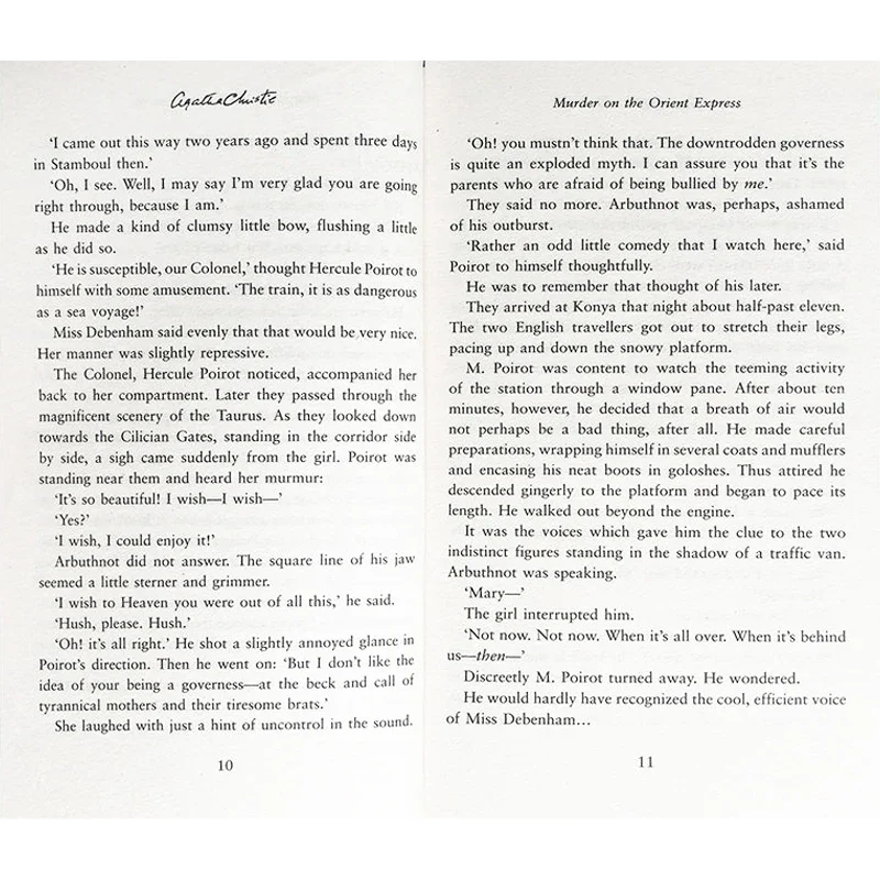 Murder on the Orient Express, Bestselling books in English, Suspense detective novels 9780007119318 - Image 3