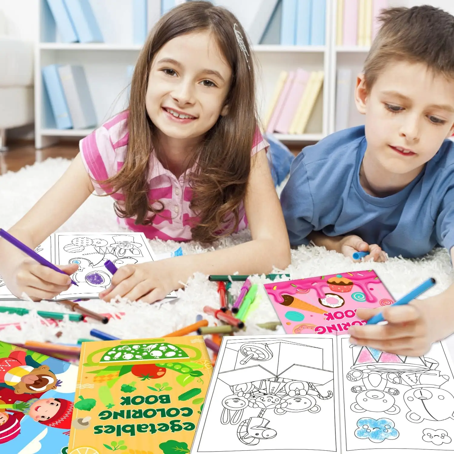 48Pack Small Coloring Books for Kids Ages 4-8, 8-12, Bulk Coloring Books for Kids Ages 2-4, Kids Birthday Party Gifts Classroom - Image 6