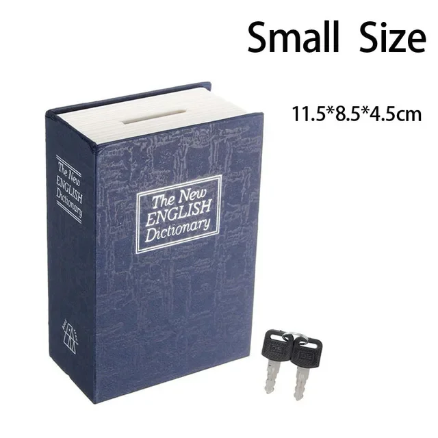 Home Storage Safe Box Dictionary Book Bank Money Cash Jewellery Hidden Secret Security Locker With 2 Keys Lock Drop Shipping - Image 8