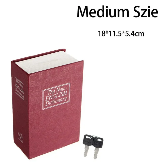 Home Storage Safe Box Dictionary Book Bank Money Cash Jewellery Hidden Secret Security Locker With 2 Keys Lock Drop Shipping - Image 9