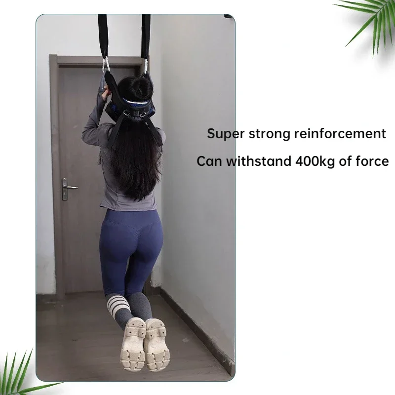 Cervical Traction Belt Neck Exercise Stretcher Horizontal Bar Hook Type Household Sling Neck Massager Treatment Rehabilitation - Image 2