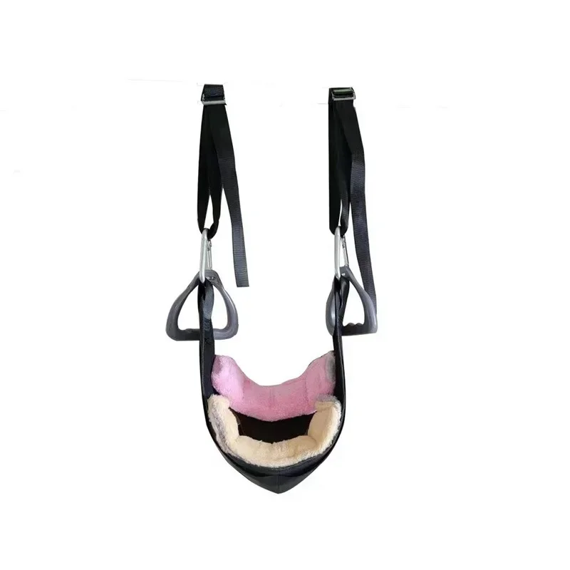 Cervical Traction Belt Neck Exercise Stretcher Horizontal Bar Hook Type Household Sling Neck Massager Treatment Rehabilitation - Image 5