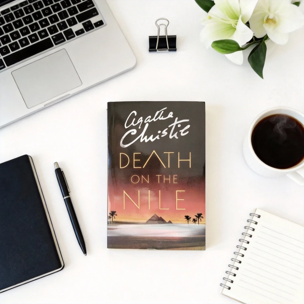 Death on The Nile By Agatha Christie - Classic Mystery Detective Novel for Book Lovers & English Learners - Image 3
