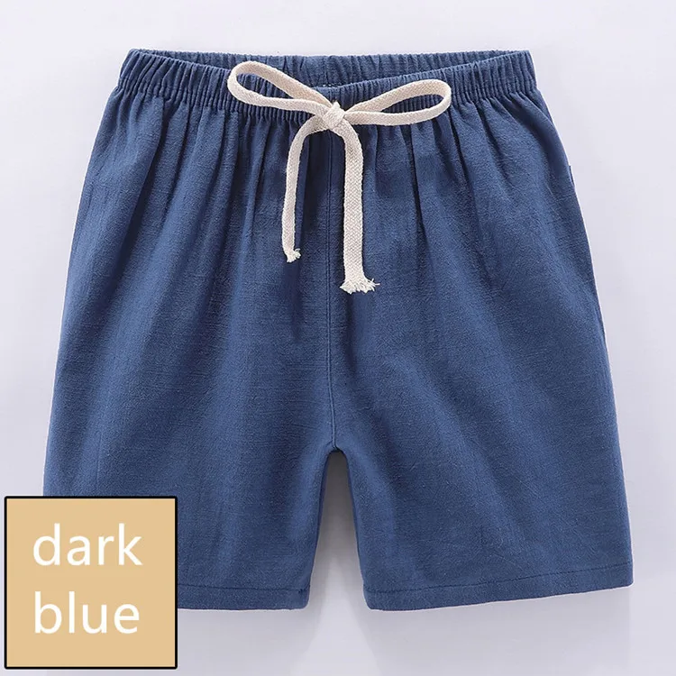 Boys Shorts 2-10 Yrs Candy Color - Beach Loose Shorts Casual Pants Comfortable Cotton & Linen - Image 15