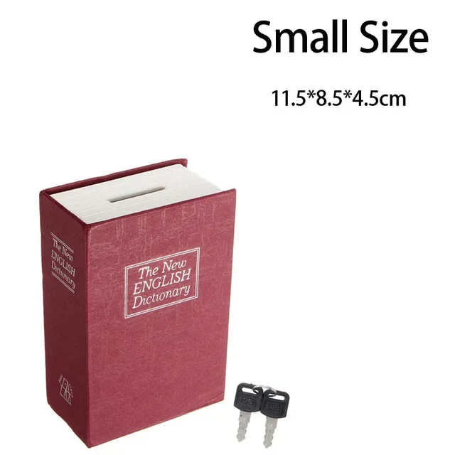 Home Storage Safe Box Dictionary Book Bank Money Cash Jewellery Hidden Secret Security Locker With 2 Keys Lock Drop Shipping - Image 12