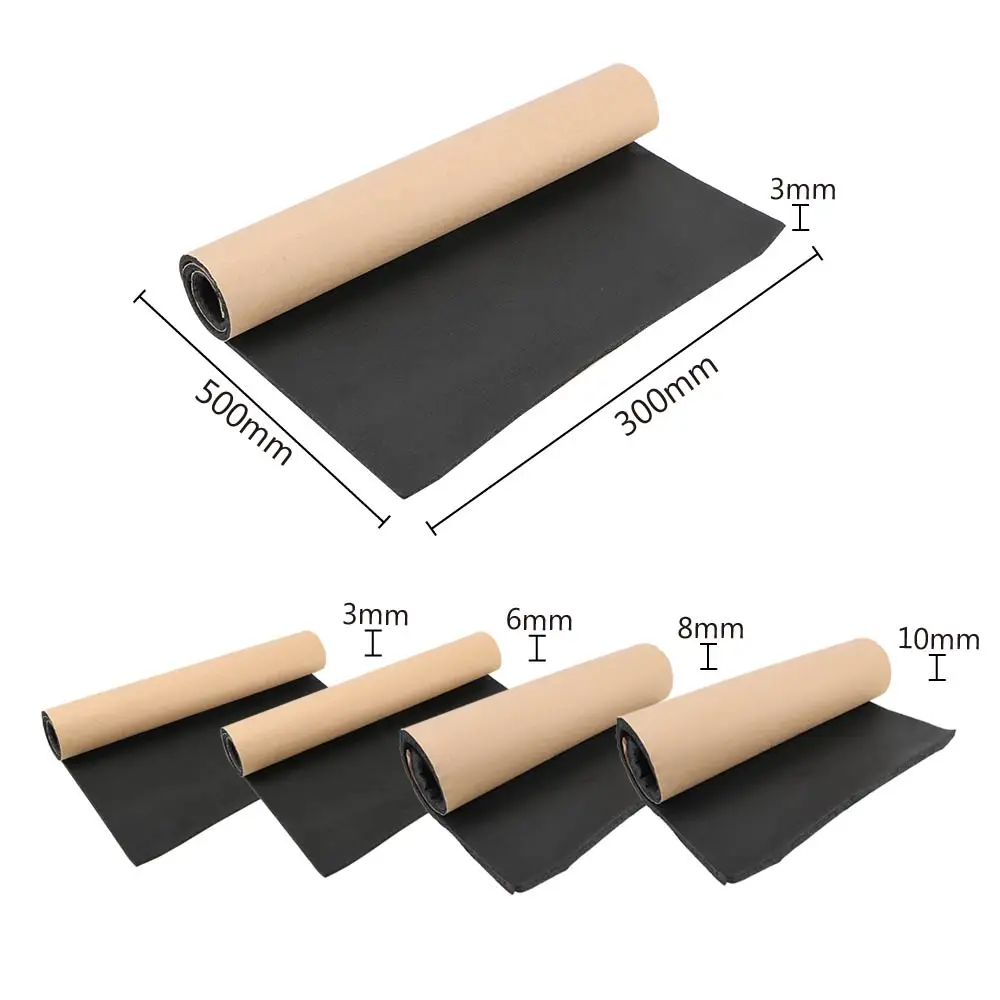 Car Sound Proofing Deadening Mat 50x30cm Car Truck Sound Insulation Cotton Anti-noise 3/6/8/10mm Thickness Heat Closed Cell Foam - Image 11