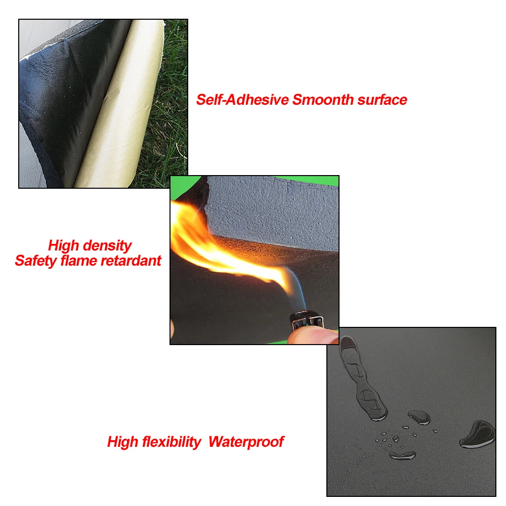 Car Sound Proofing Deadening Mat 50x30cm Car Truck Sound Insulation Cotton Anti-noise 3/6/8/10mm Thickness Heat Closed Cell Foam - Image 4