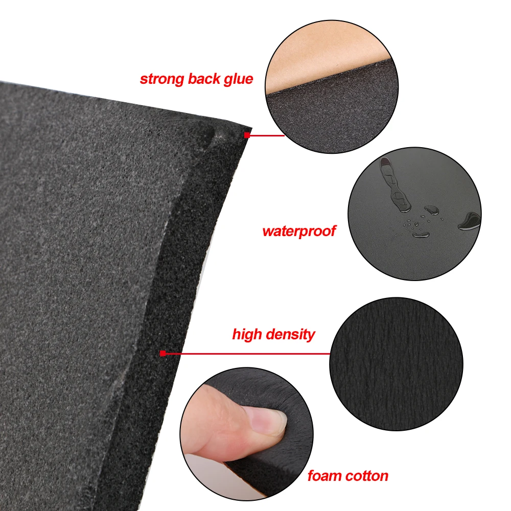 Car Sound Proofing Deadening Mat 50x30cm Car Truck Sound Insulation Cotton Anti-noise 3/6/8/10mm Thickness Heat Closed Cell Foam - Image 10