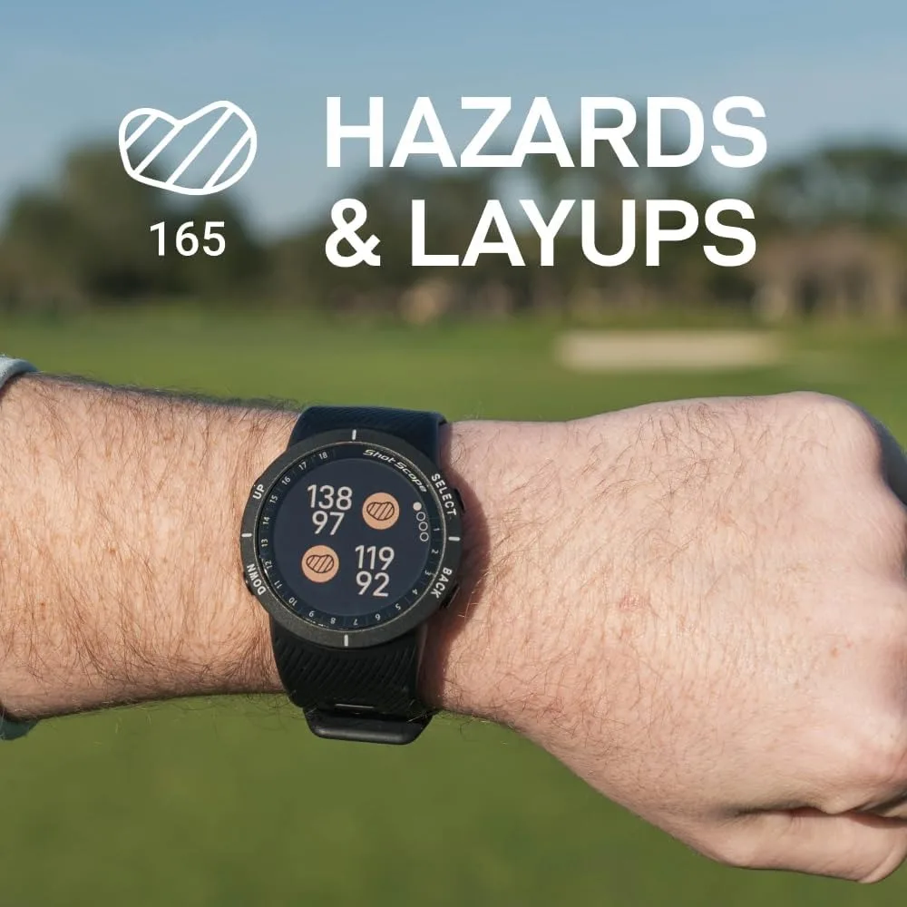 V5 GPS Golf Watch with Automatic Shot Tracking 36000 Preloaded Courses No Subscription - Image 6