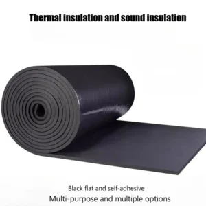 Soundproofing Insulation - Self-adhesive Rubber Foam Roll Versatile Easy-Cut for DIY Ideal for Roofs Cars Noise Insulation Mats