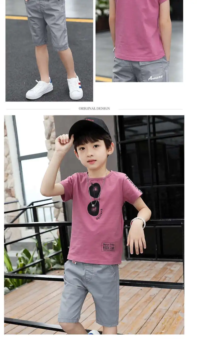 Boys Clothes Casual Outfit shorts +T shirt fits ages 7-12 - Image 11