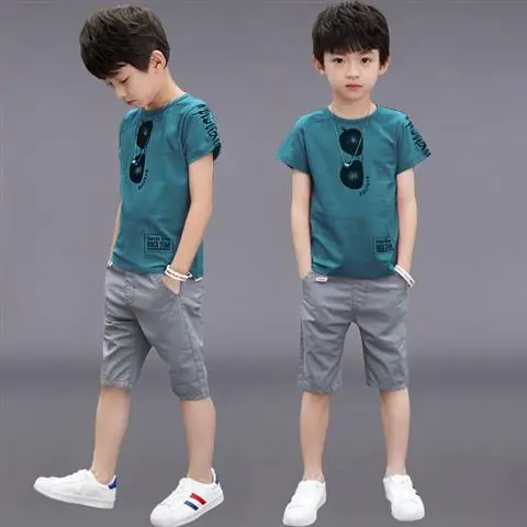 Boys Clothes Casual Outfit shorts +T shirt fits ages 7-12 - Image 6