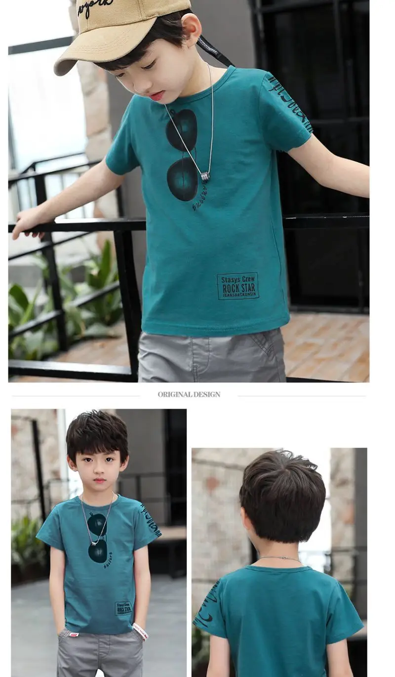 Boys Clothes Casual Outfit shorts +T shirt fits ages 7-12 - Image 8
