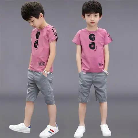 Boys Clothes Casual Outfit shorts +T shirt fits ages 7-12 - Image 5
