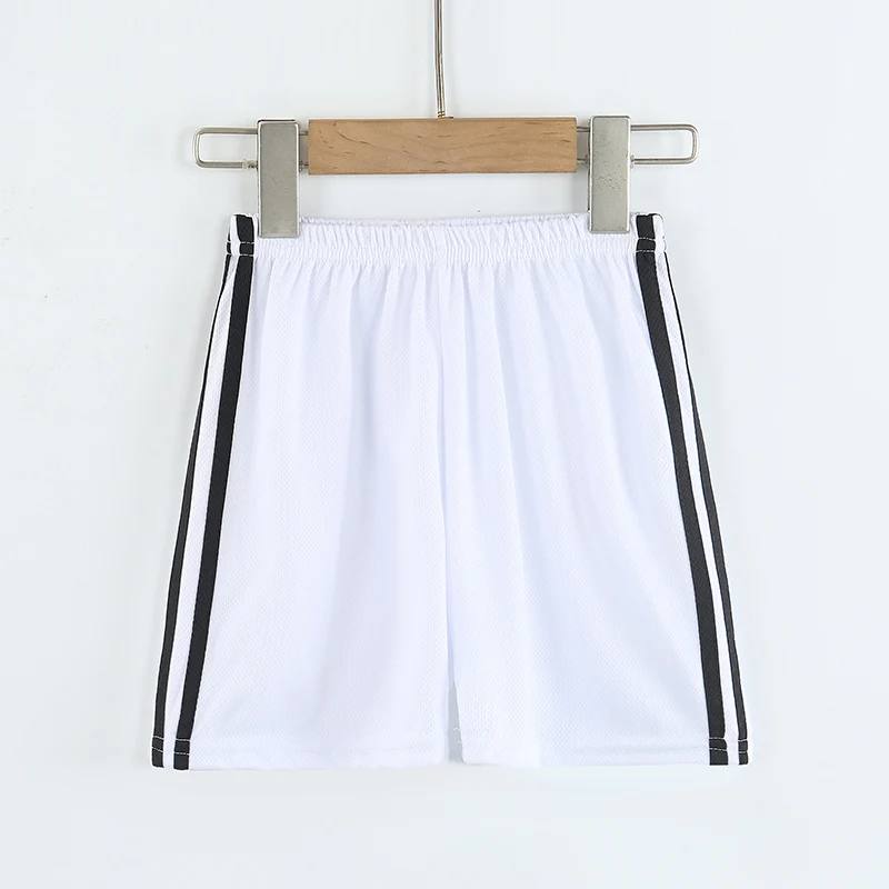 4/1 Pack Summer - Quick-drying Shorts - Elastic Waist Pants Solid Color Joker Stripe - Image 3