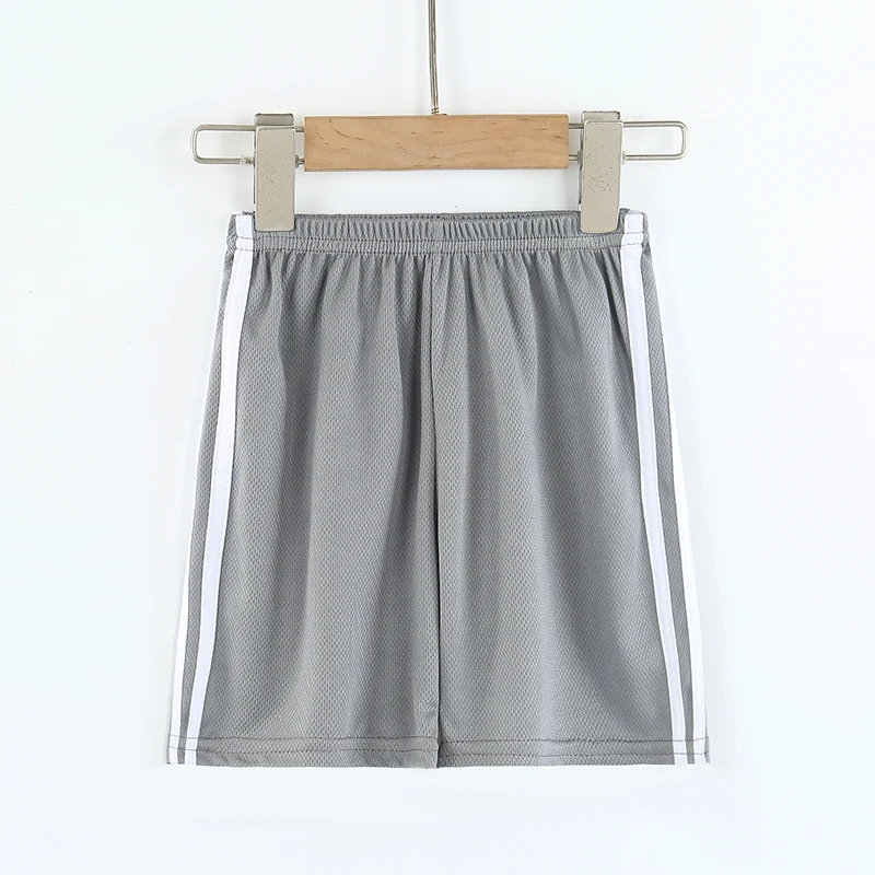 4/1 Pack Summer - Quick-drying Shorts - Elastic Waist Pants Solid Color Joker Stripe - Image 7