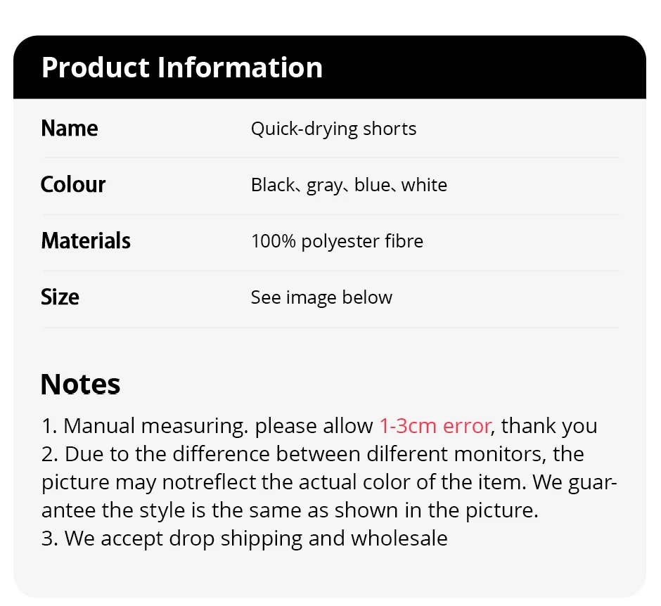 4/1 Pack Summer - Quick-drying Shorts - Elastic Waist Pants Solid Color Joker Stripe - Image 11