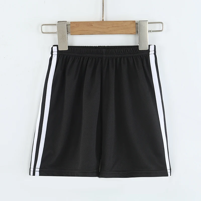 4/1 Pack Summer - Quick-drying Shorts - Elastic Waist Pants Solid Color Joker Stripe - Image 8
